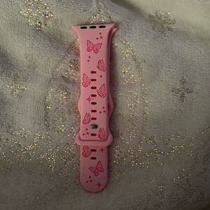 pink butterfly apple watch band 44mm